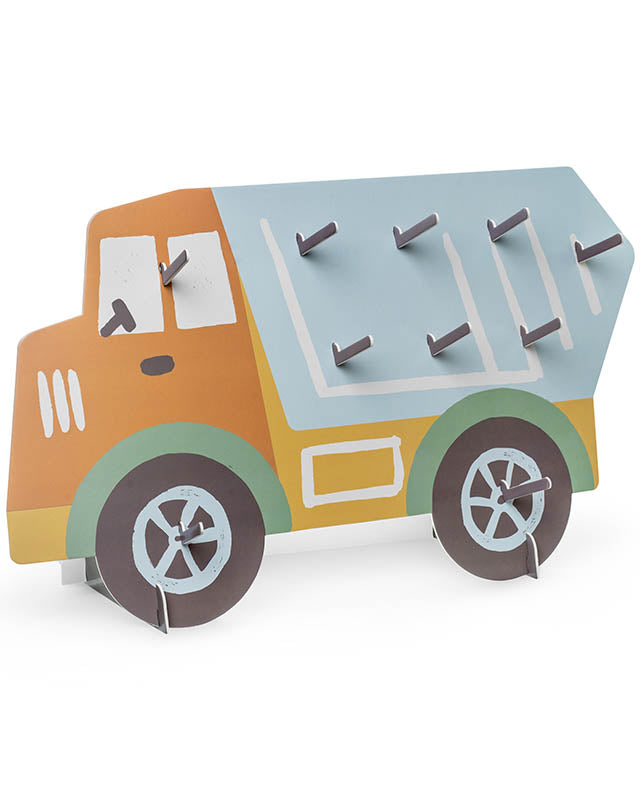 Construction Truck Donut Wall