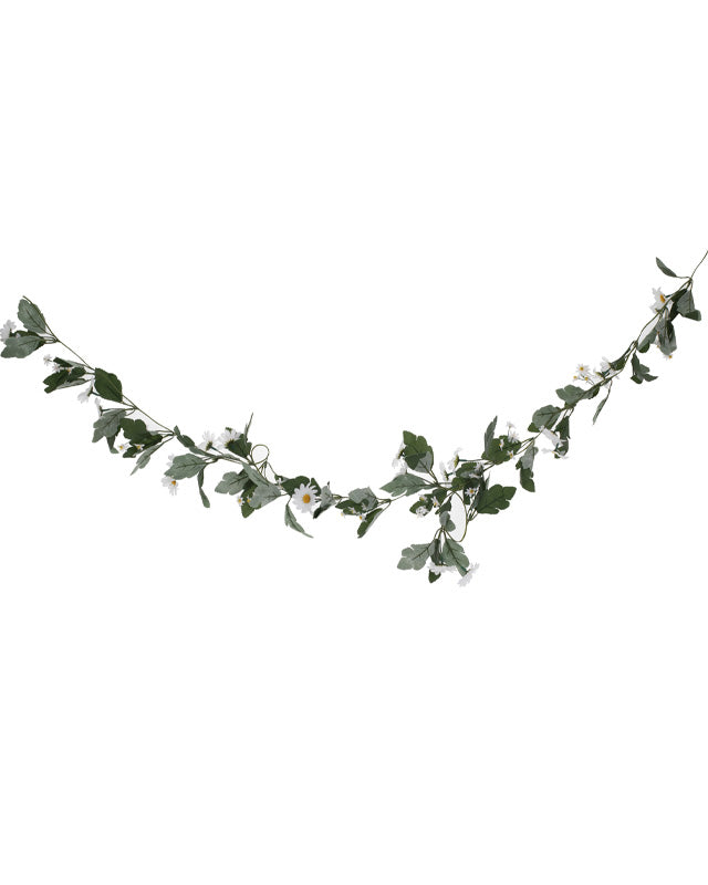 Crazy Daisy Foliage Garland - 1.8m