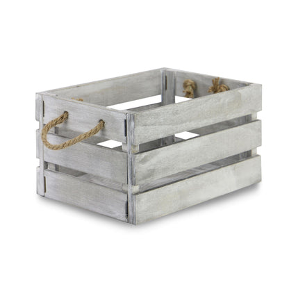 Wooden Storage Crates - Set of 3 | M&W	