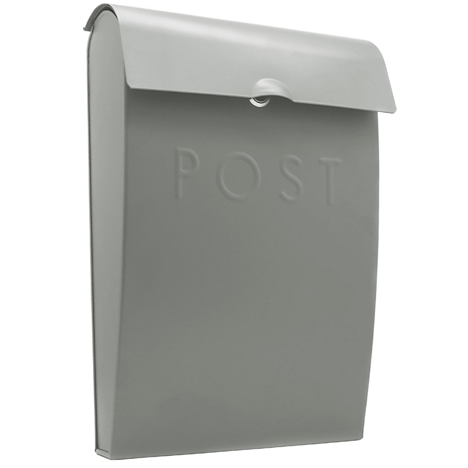 Wall Mounted Post Box in Grey | M&W – Party Delights Wondergroup