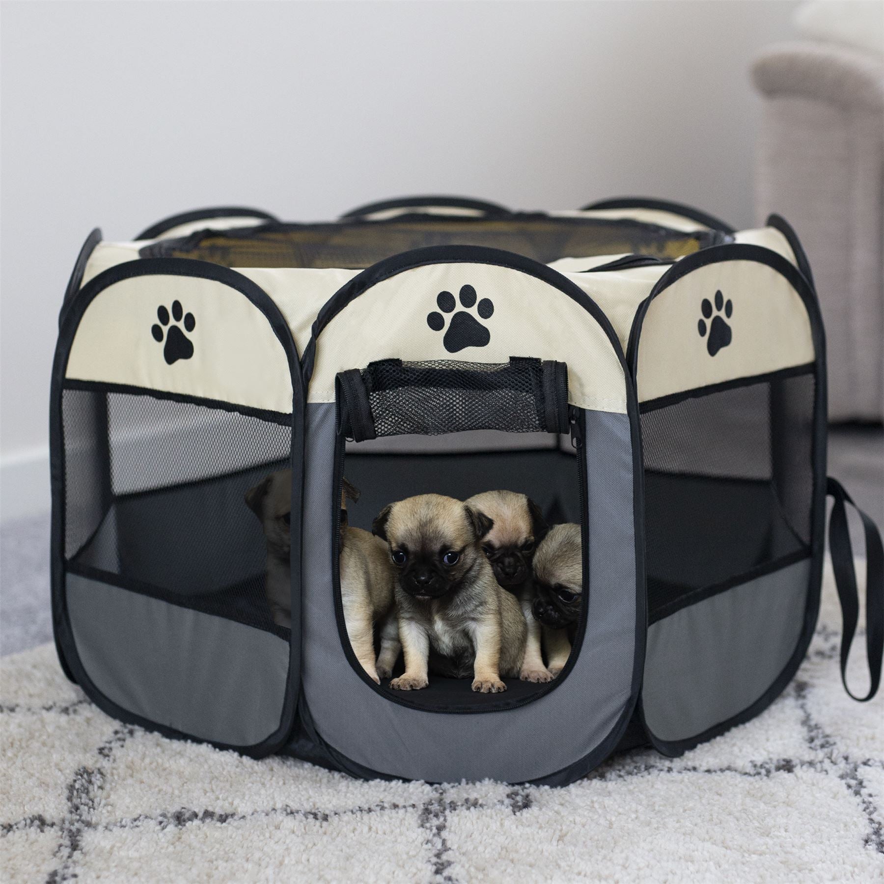 Portable Pet Playpen | Pukkr	