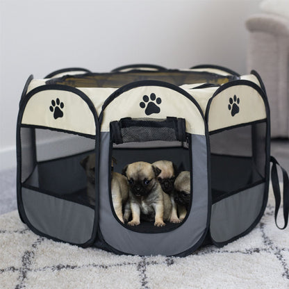 Portable Pet Playpen | Pukkr	
