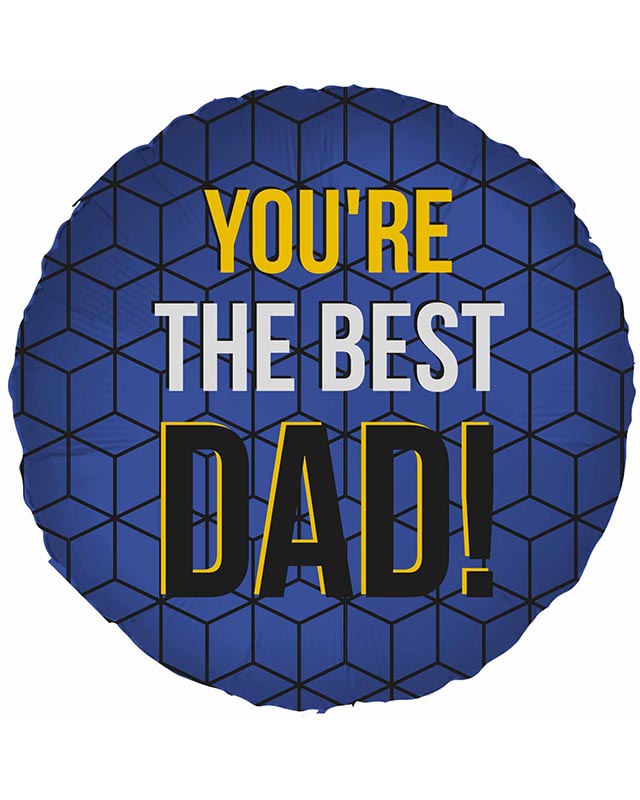 You're the Best Dad Balloon - 18" Foil