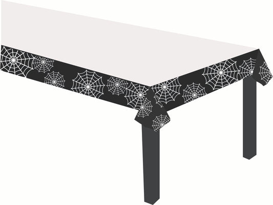 Spooky Spectacles Spider Web Printed Paper Tablecover