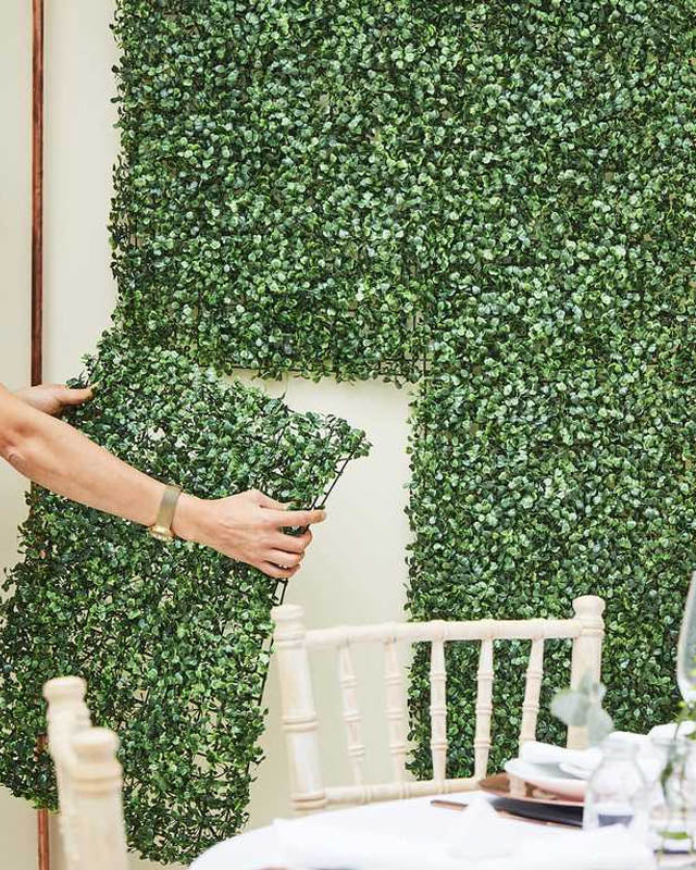 Flower Wall Backdrop Foliage Tile - 40cm x 60cm