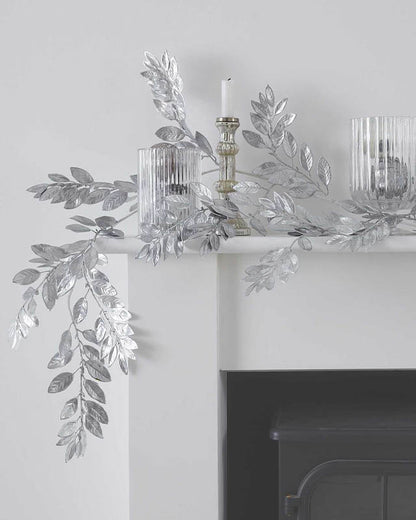 Silver Foliage Garland - 1.75m