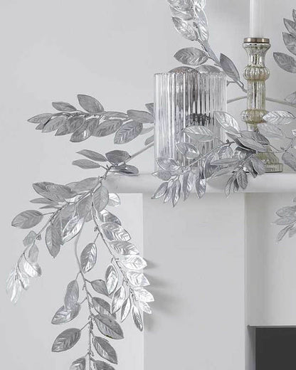 Silver Foliage Garland - 1.75m
