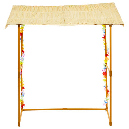 Tiki Bar Hut Frame - 1.4m Hawaiian Decoration