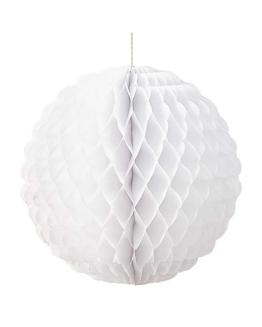 Ditsy Daisy Scalloped Honeycomb Balls - 25cm (2pk)