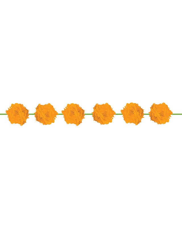 Diwali Pom Pom Fluffy Garland - 3.65m – product image 2