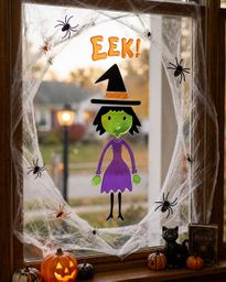 Witch Eek! Gel Cling - 15.5cm x 53cm
