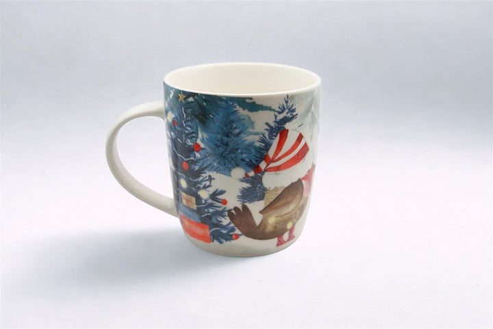 Festive Forest Friends Mug Robin