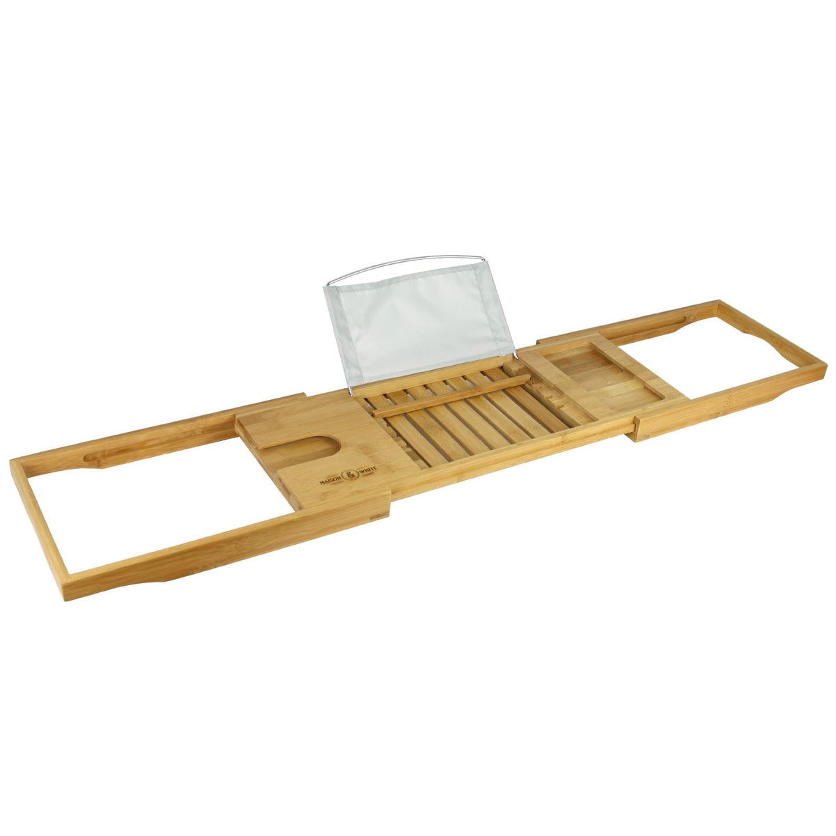 Extendable Bamboo Bath Caddy | M&W	
