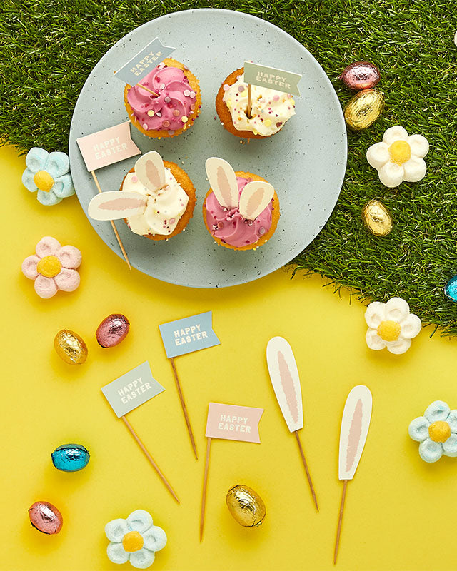 Easter Bunny Cake Toppers (12pk) – product image 3