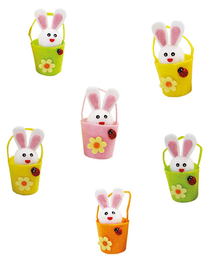 Easter Bunnies in Buckets (2pk)