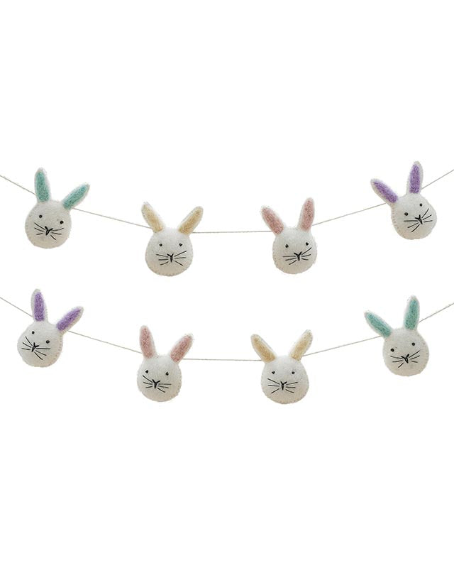 Fabric Bunny Bunting