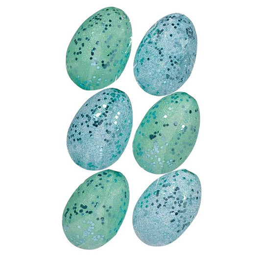 Mermaid Fillable Glitter Eggs (6pk)