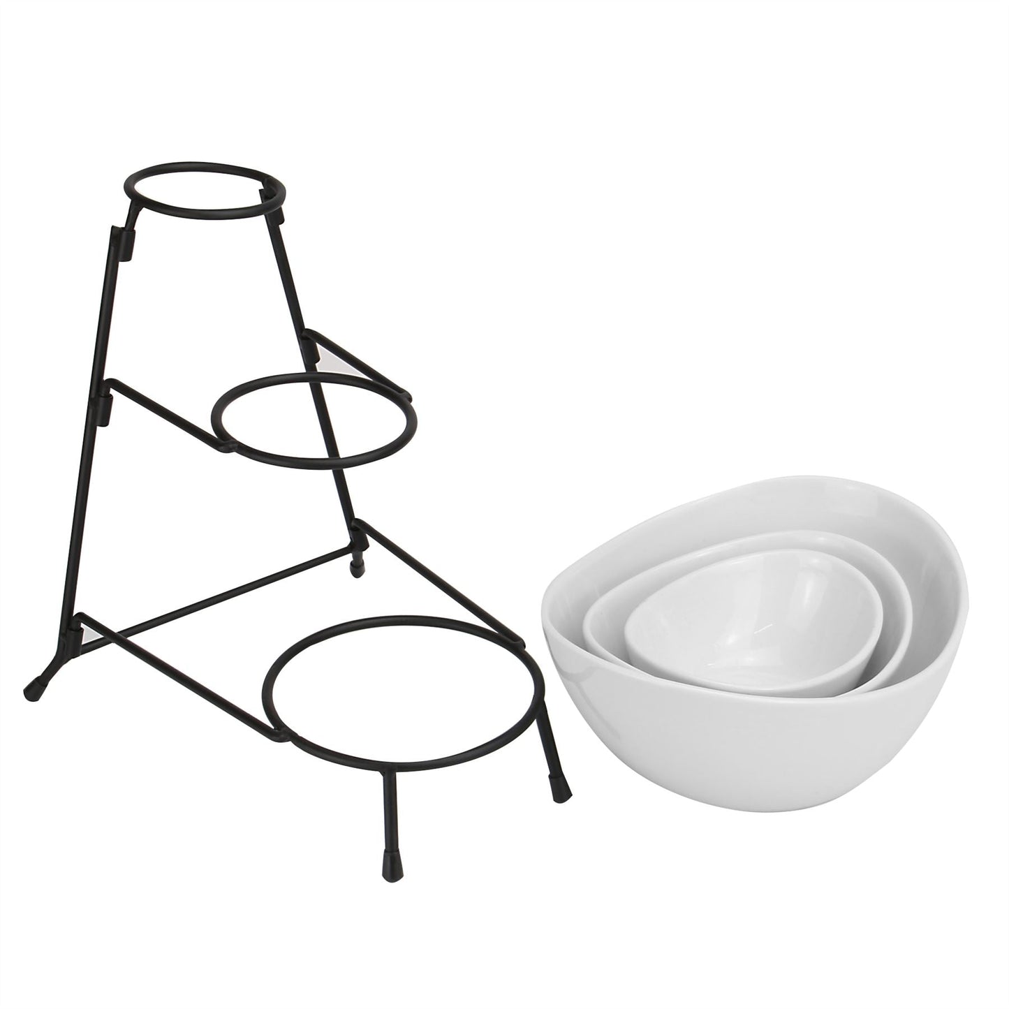 3 Tier Serving Set Bowls | M&W	