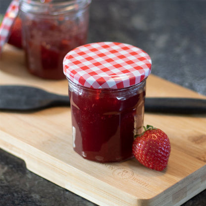 Wide Mouth Glass Jam Jars - Set of 12 | M&W	