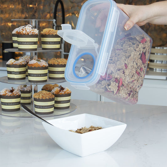 Cereal Containers 4L - Set of 4 | Pukkr	