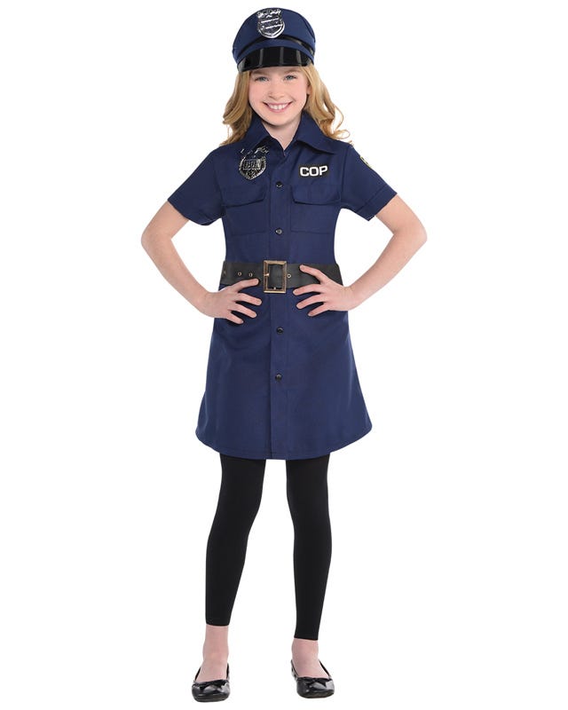 Police Dress - Child Costume