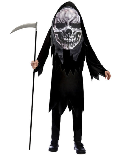 Grim Reaper Big Head - Child Costume