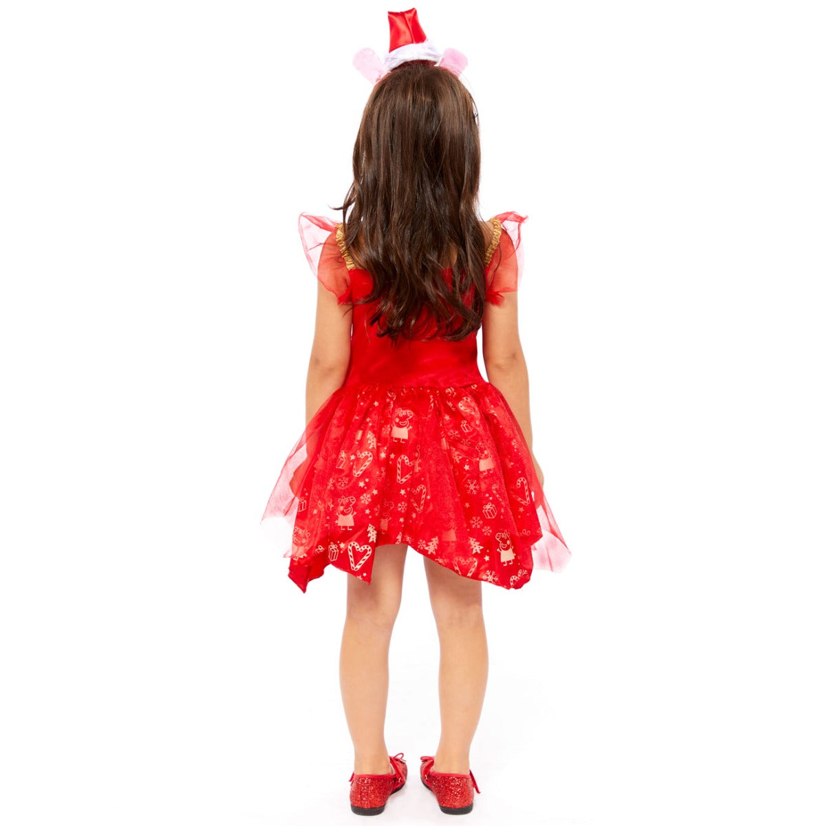 Peppa Pig Christmas Dress - Toddler and Child Costume