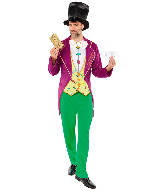 Roald Dahl Willy Wonka - Adult Costume