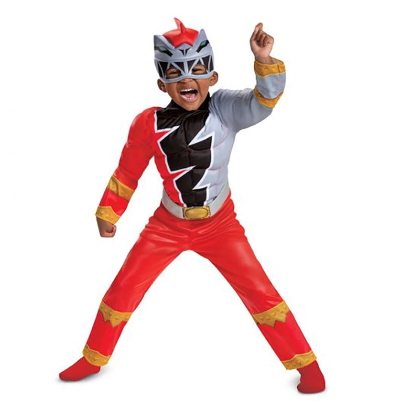 Red Power Ranger Dino Fury - Child Costume