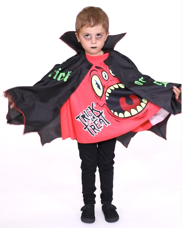 Trick or Treat Cape -Childs Costume