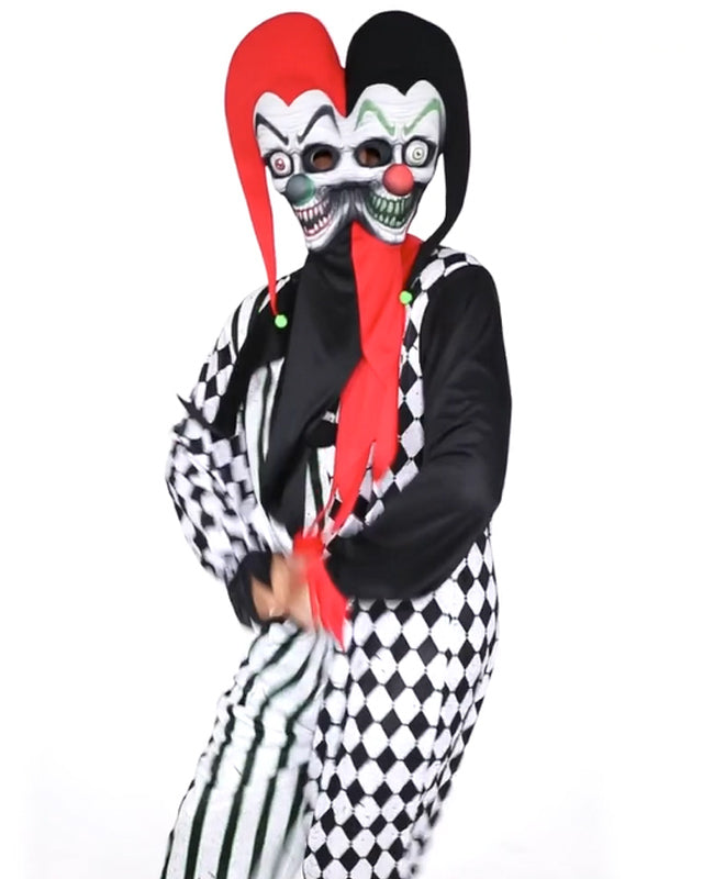Two Faced Clown - Adult Costume