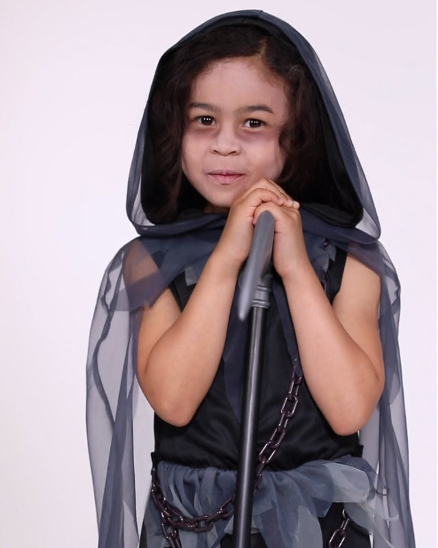 Grim Reaper Girl - Childs Costume – product image 2