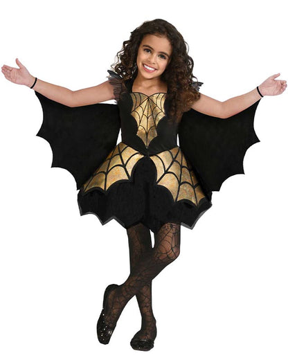 Spider Girl Gold - Childs Costume