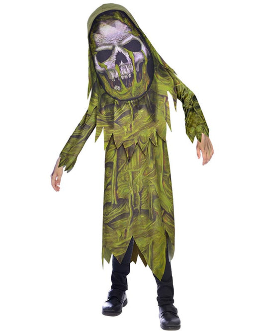 Swamp Zombie Big Head - Child Costume