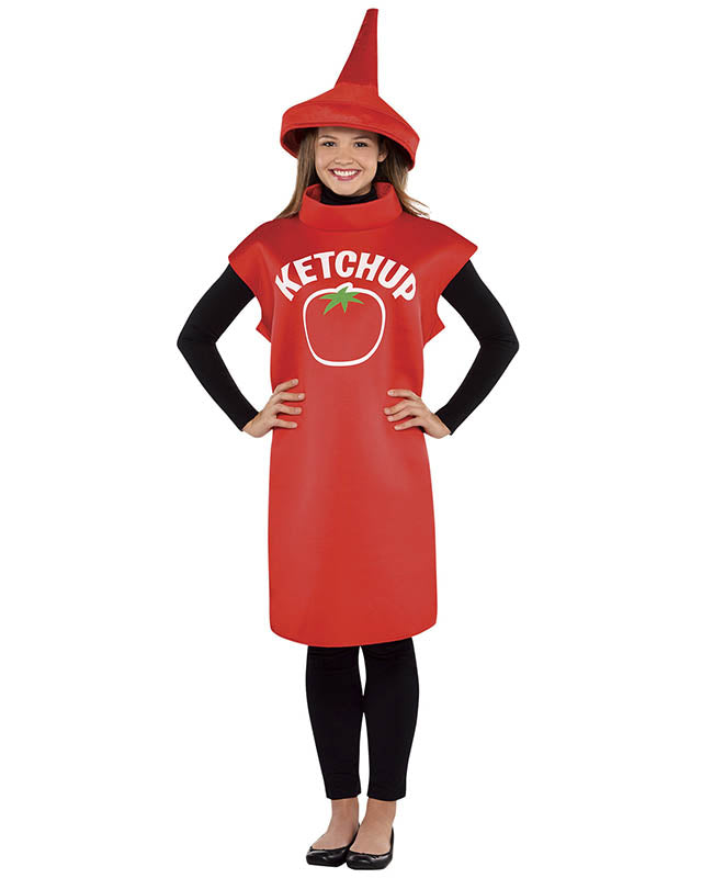 Ketchup Bottle -Adult Costume