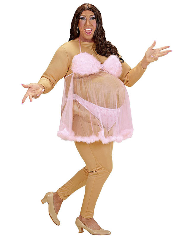 Padded Stripper Suit - Adult Costume