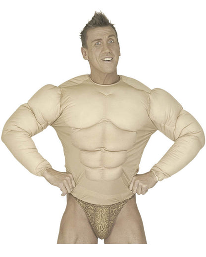 Padded Muscle Shirt  - Adult Costume