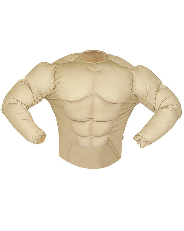 Padded Muscle Shirt  - Adult Costume