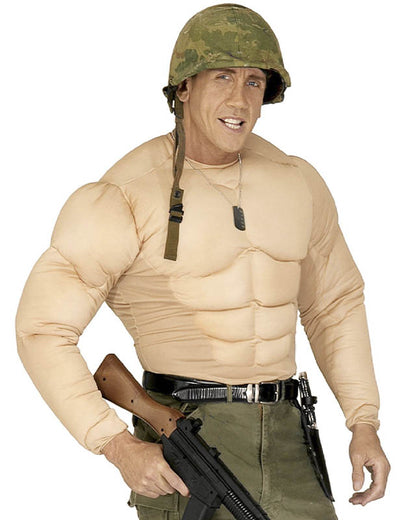Padded Muscle Shirt  - Adult Costume
