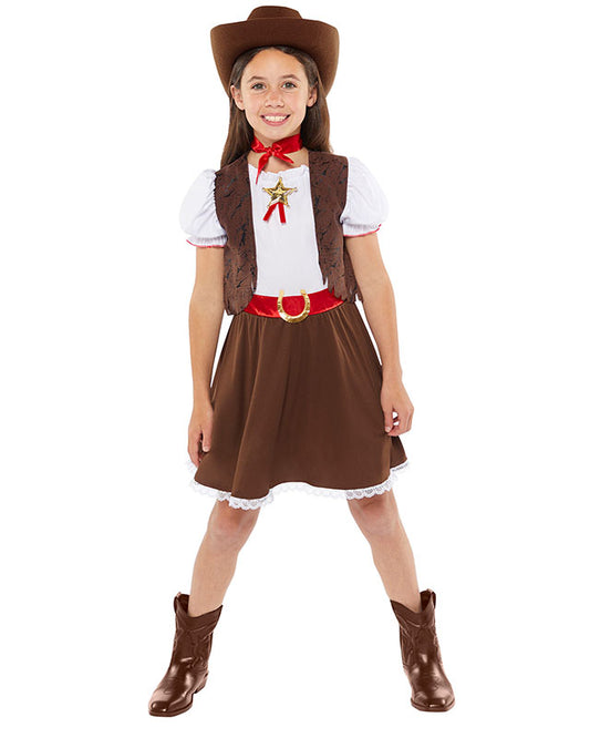 Western Cowgirl -Child Costume