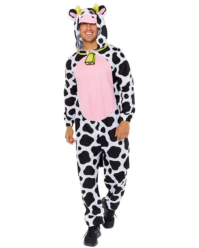 Cow Plush Onesie - Adult Costume – product image 1