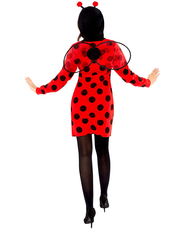 Ladybug Fleece Dress - Adult Costume – product image 2