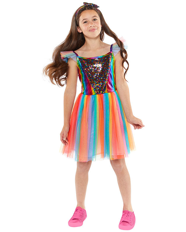 Rainbow Fairy Dress - Child Costume