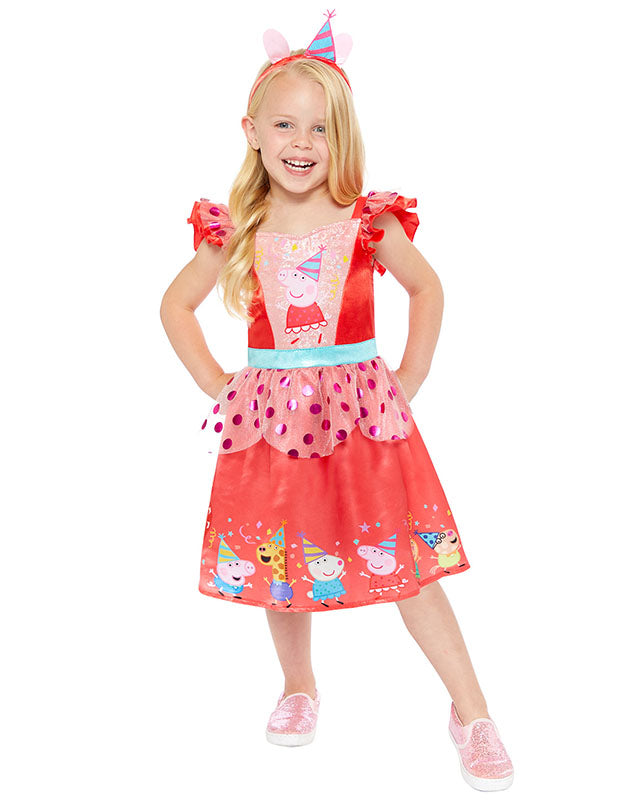 Peppa Pig Party Dress - Child Costume