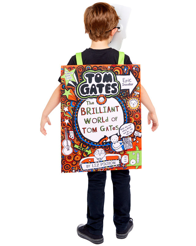 Tom Gates Colour in Tabard - Child Costume
