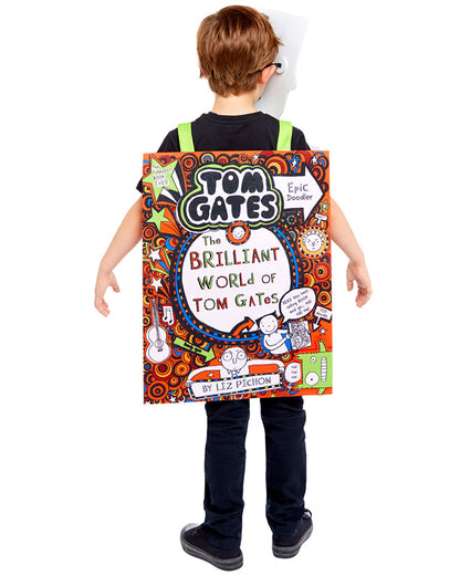 Tom Gates Colour in Tabard - Child Costume