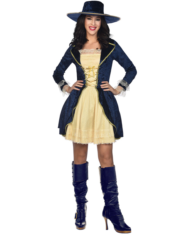 Captain Pirate Bride - Adult Costume