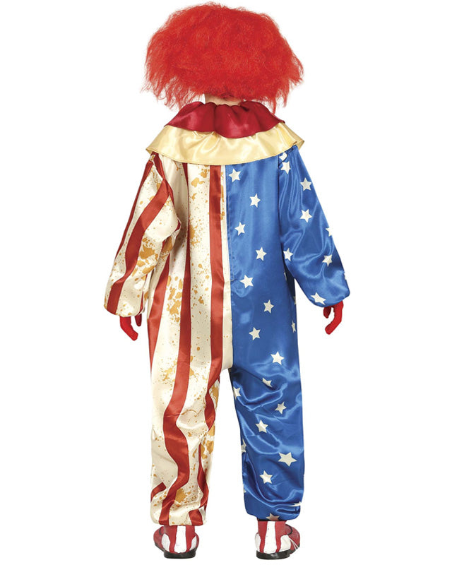 Patriot Clown Costume - Child Costume