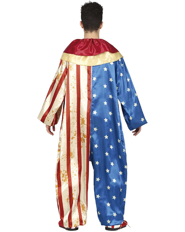 Patriot Clown Costume - Teenage Costume