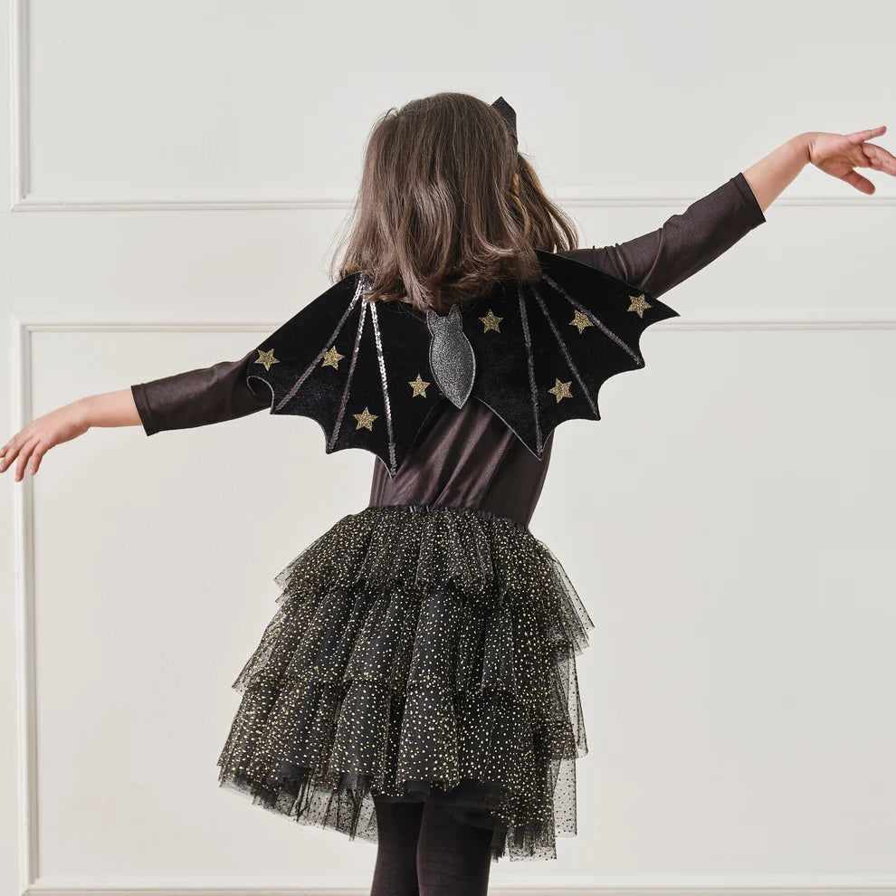 Sparkle Black & Gold Tiered Tutu 3-5 Years